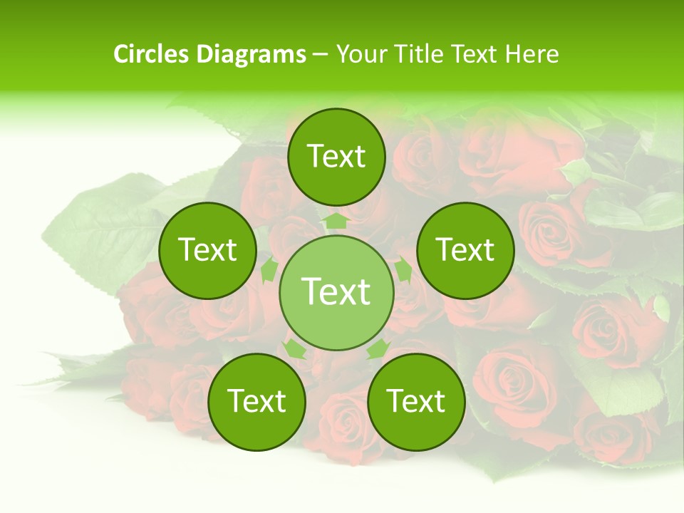 Card Bunch Celebration PowerPoint Template