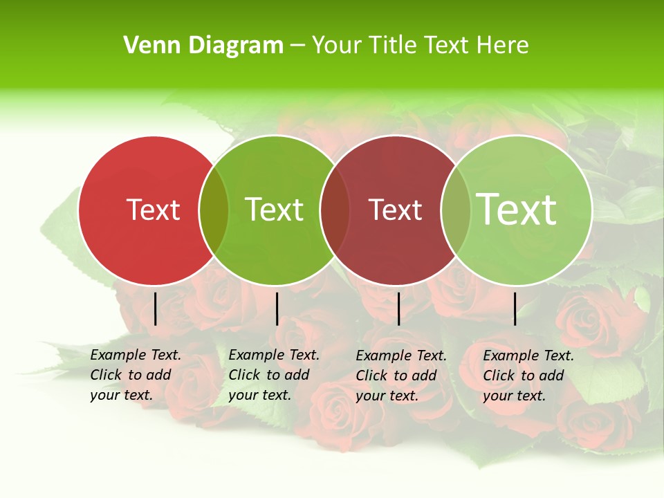 Card Bunch Celebration PowerPoint Template