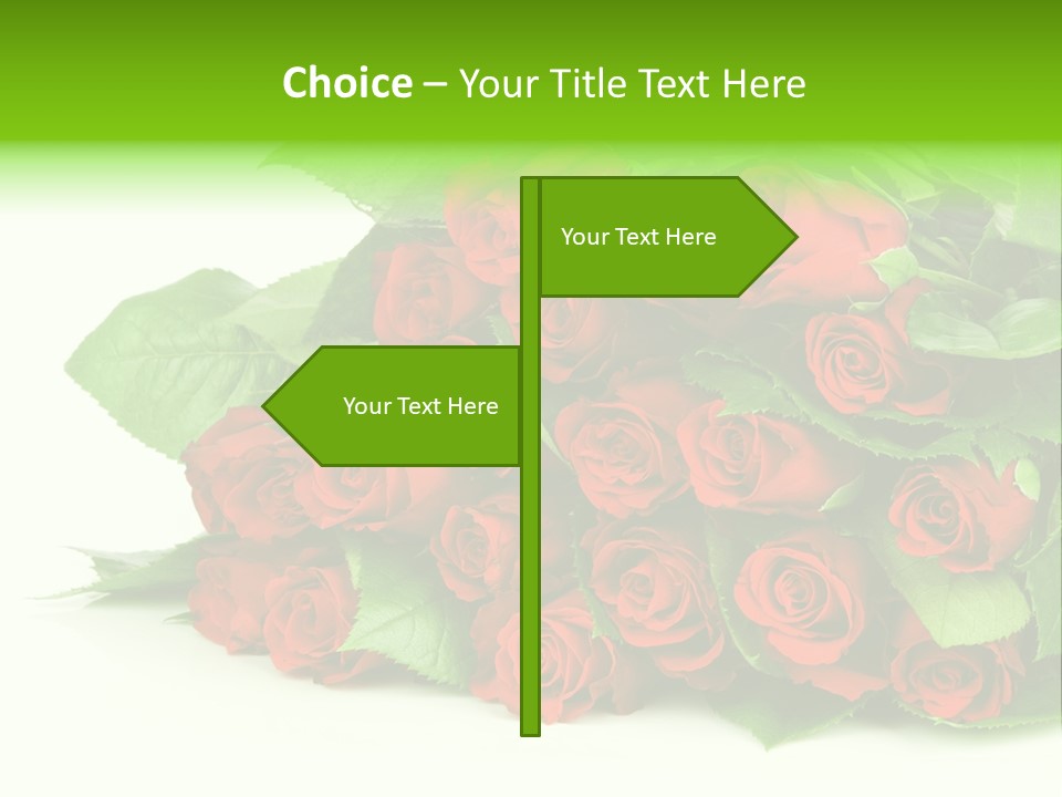 Card Bunch Celebration PowerPoint Template