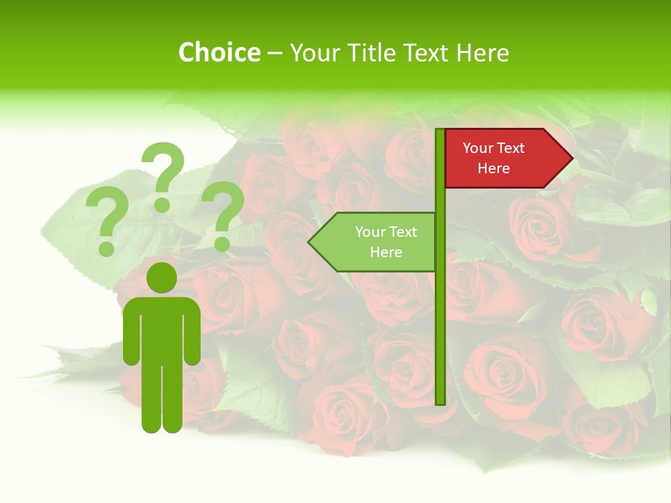 Card Bunch Celebration PowerPoint Template