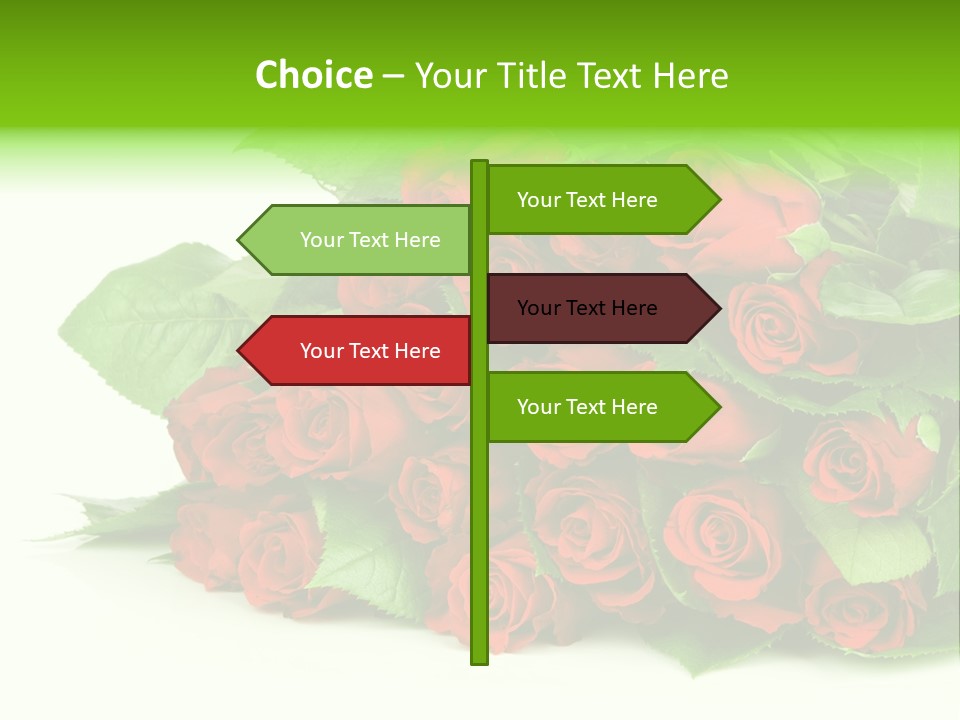 Card Bunch Celebration PowerPoint Template