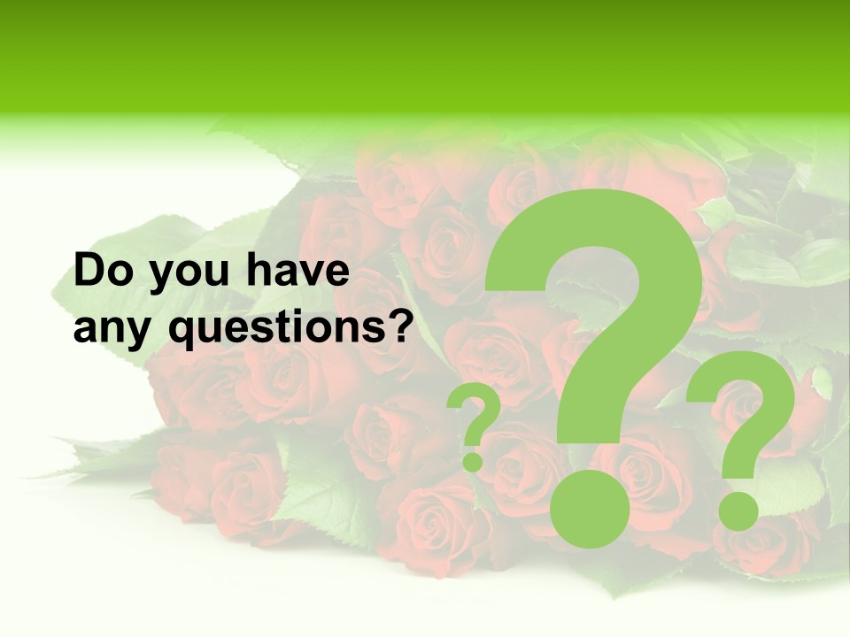 Card Bunch Celebration PowerPoint Template