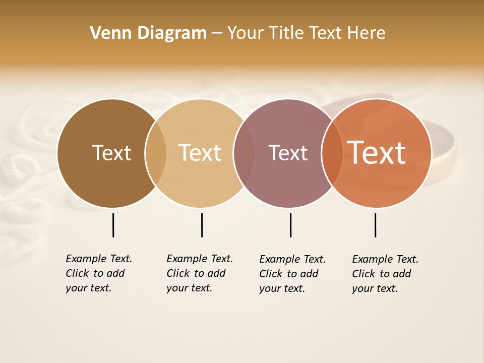 Wedding Rings On Invitation PowerPoint Template