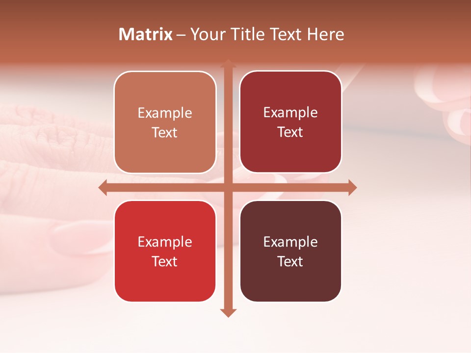 Manicure Background PowerPoint Template