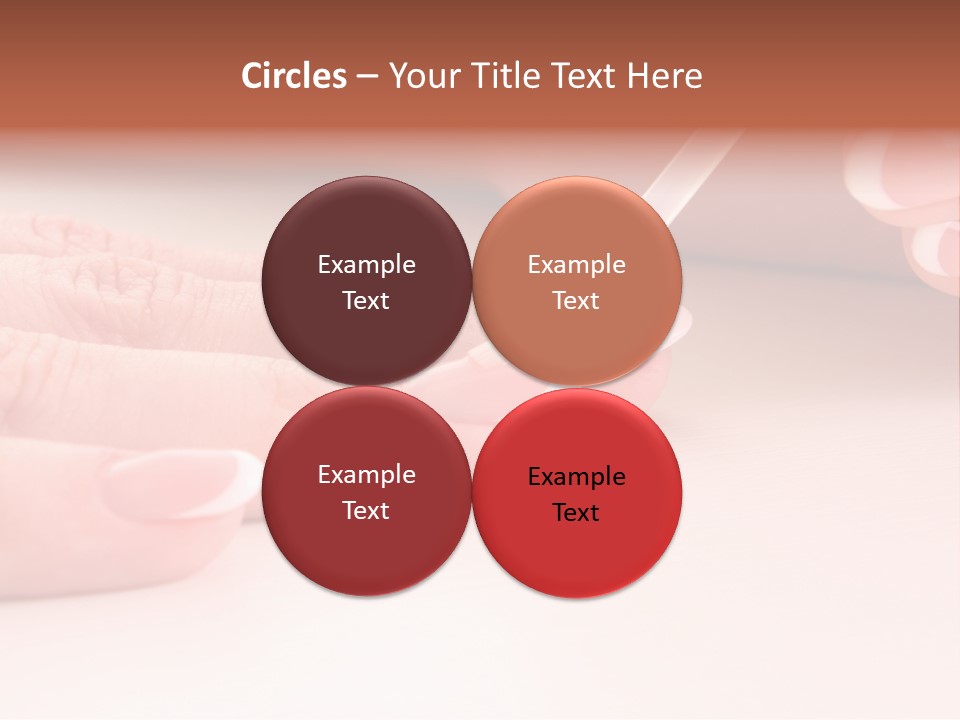 Manicure Background PowerPoint Template