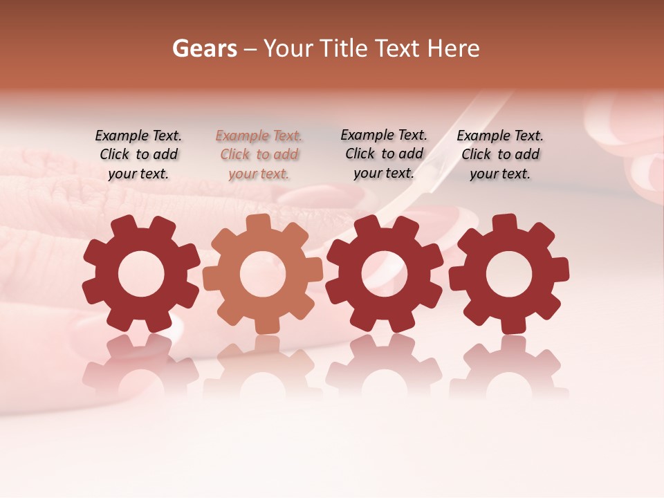 Manicure Background PowerPoint Template