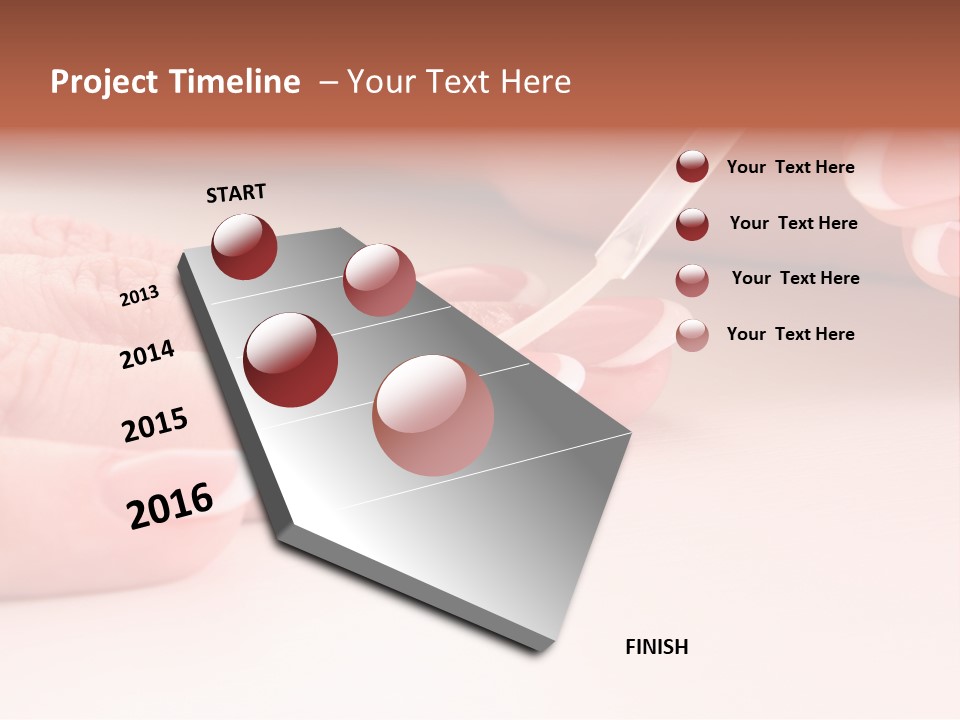 Manicure Background PowerPoint Template