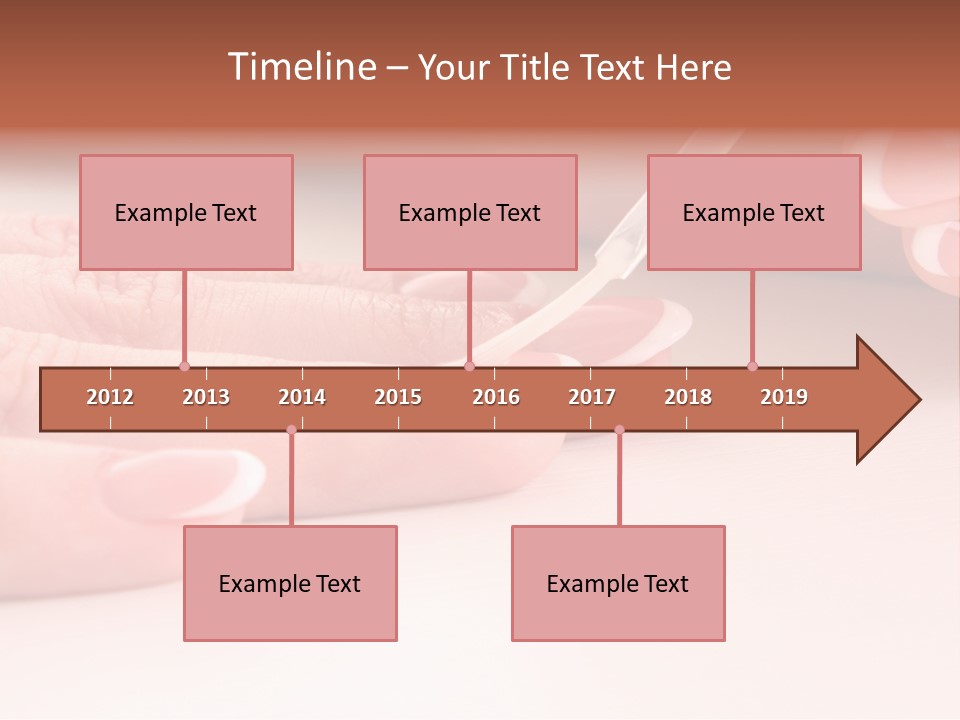 Manicure Background PowerPoint Template
