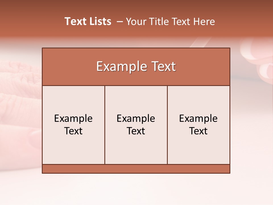 Manicure Background PowerPoint Template