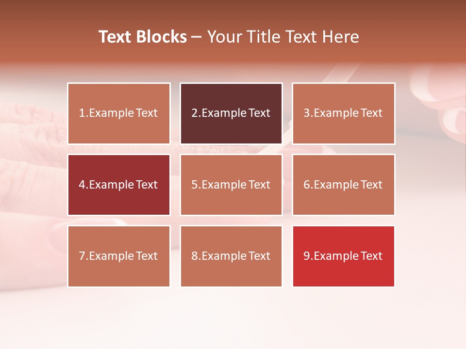 Manicure Background PowerPoint Template