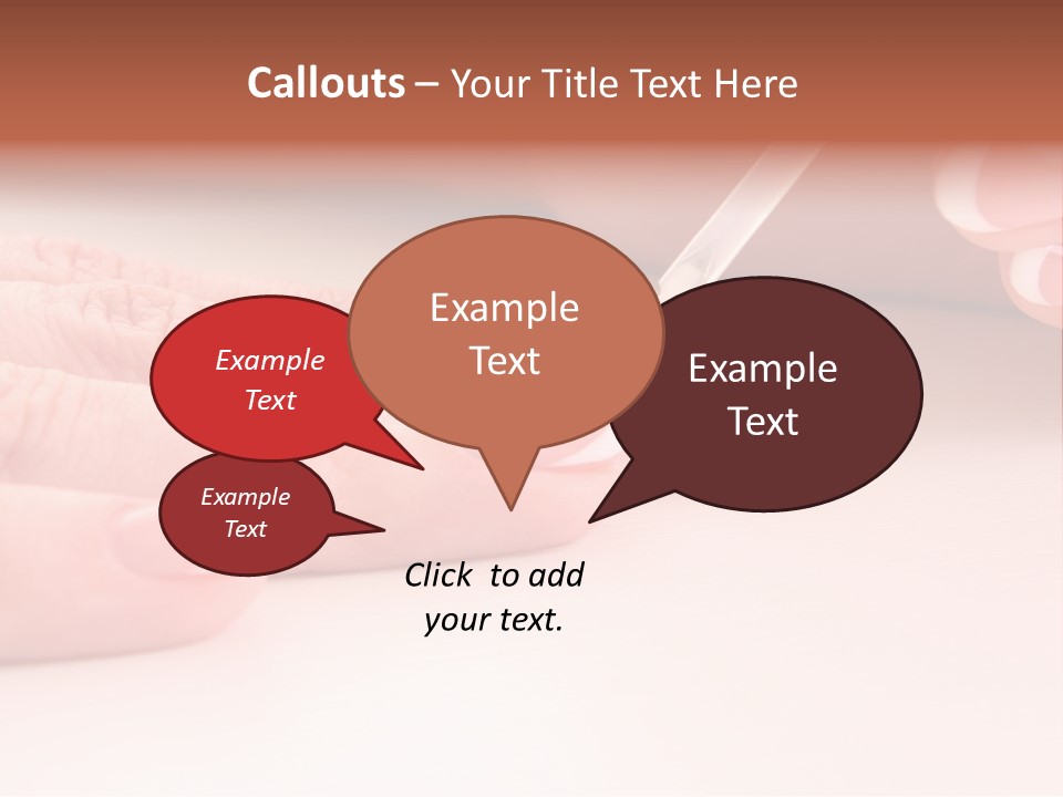 Manicure Background PowerPoint Template