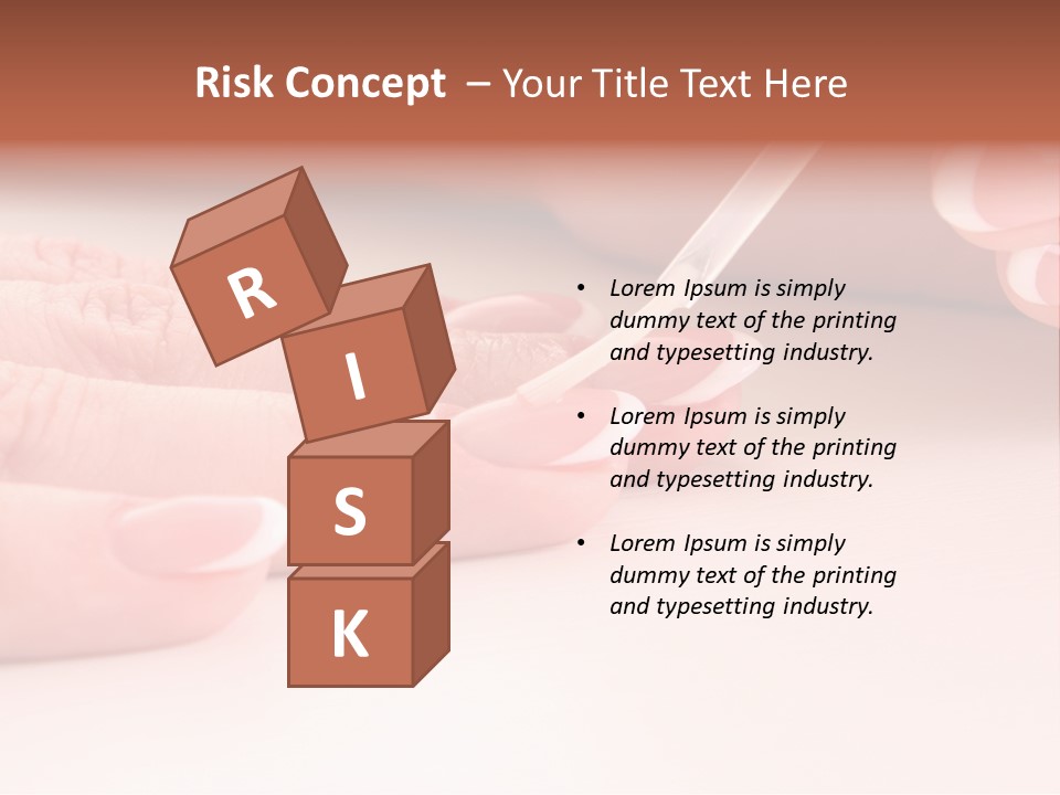 Manicure Background PowerPoint Template