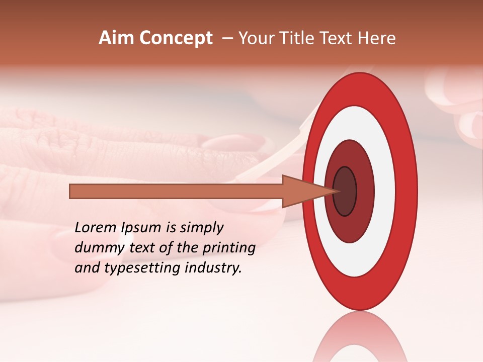 Manicure Background PowerPoint Template