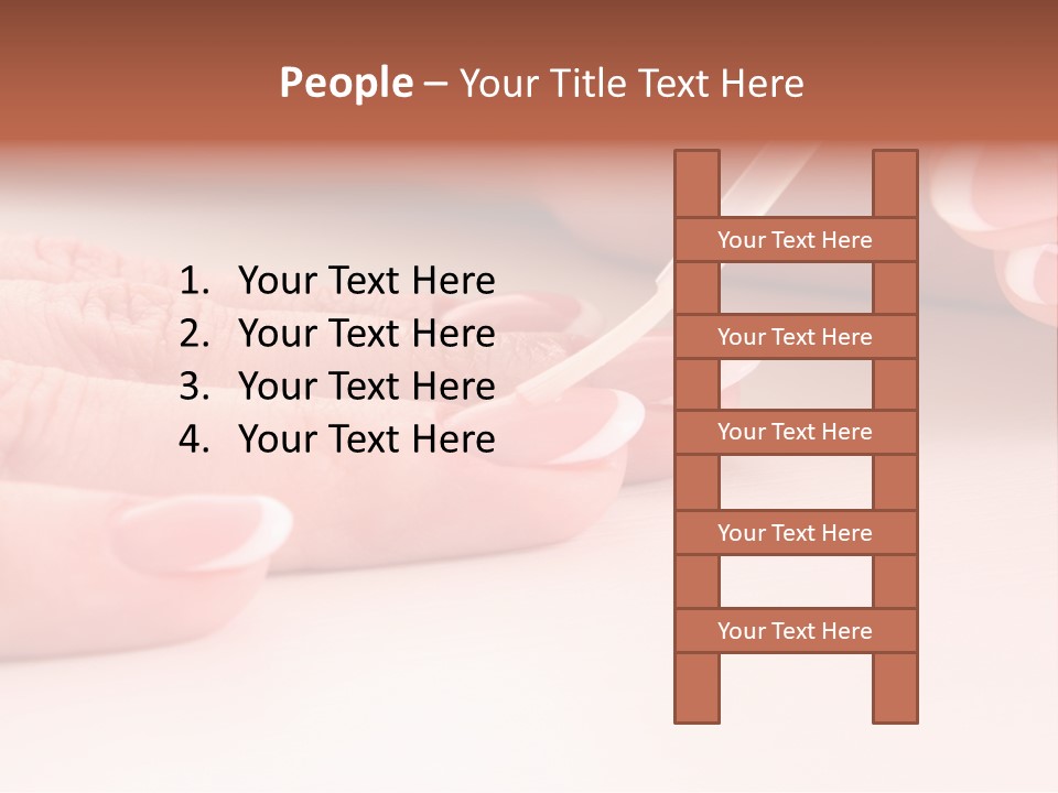 Manicure Background PowerPoint Template