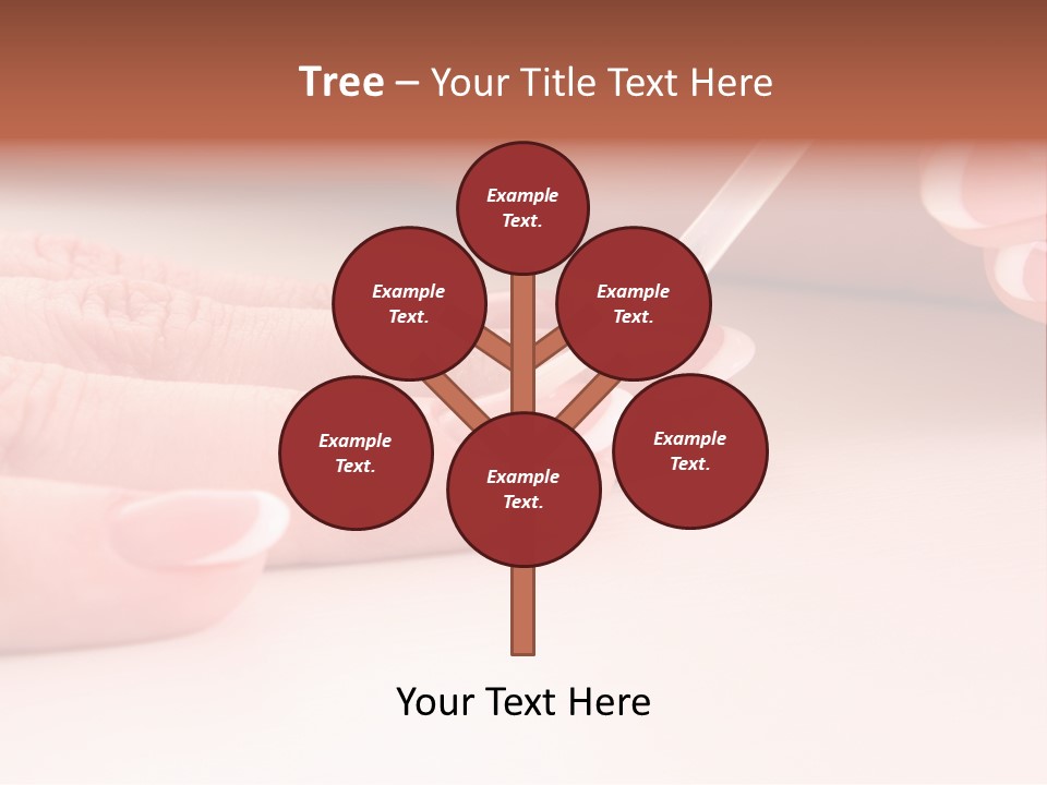 Manicure Background PowerPoint Template