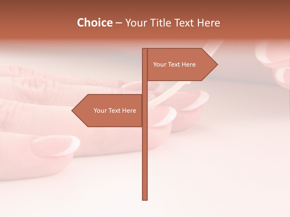 Manicure Background PowerPoint Template