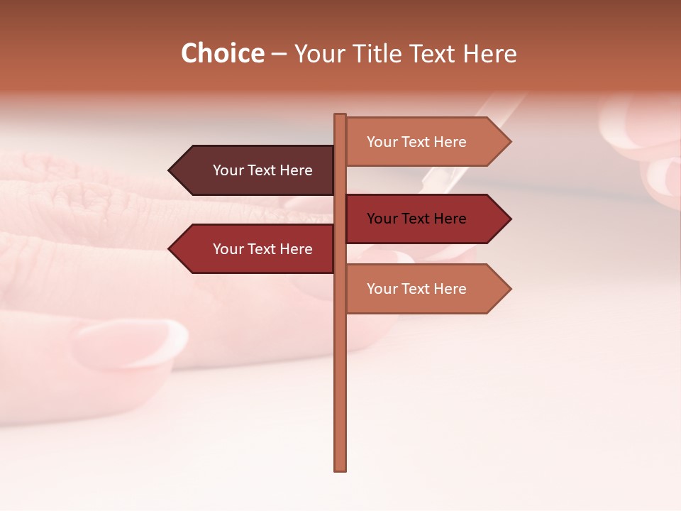 Manicure Background PowerPoint Template