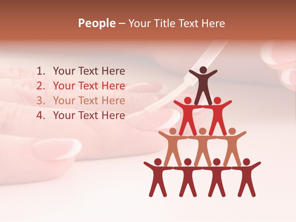 Manicure Background PowerPoint Template