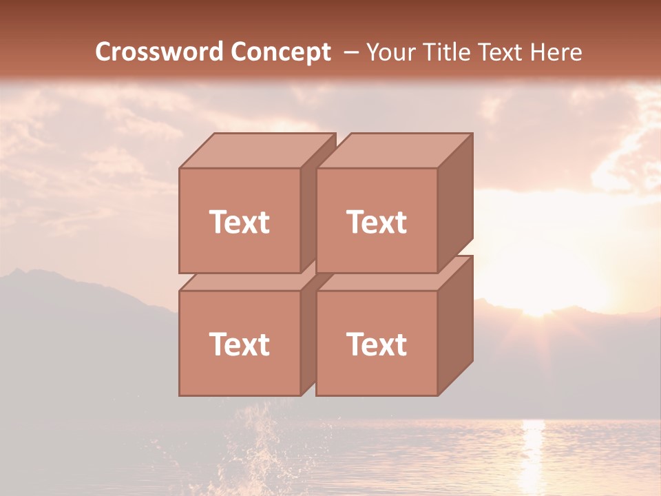 Beautiful Dolphin PowerPoint Template