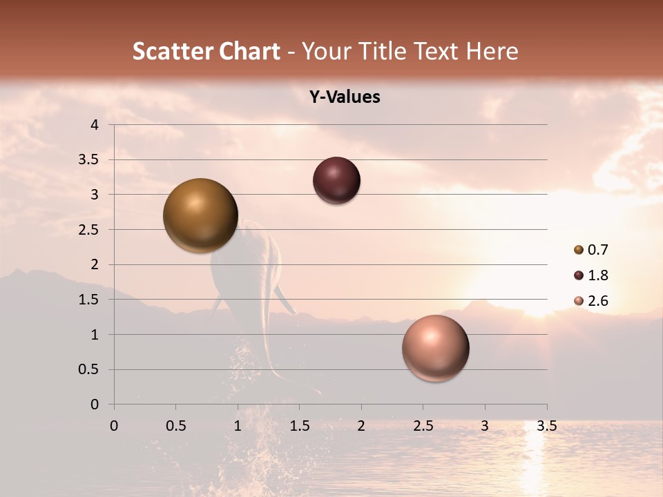 Beautiful Dolphin PowerPoint Template