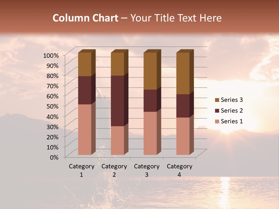 Beautiful Dolphin PowerPoint Template