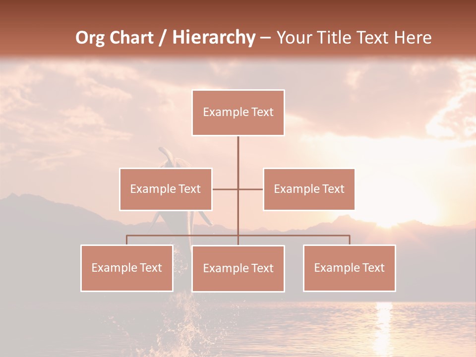 Beautiful Dolphin PowerPoint Template