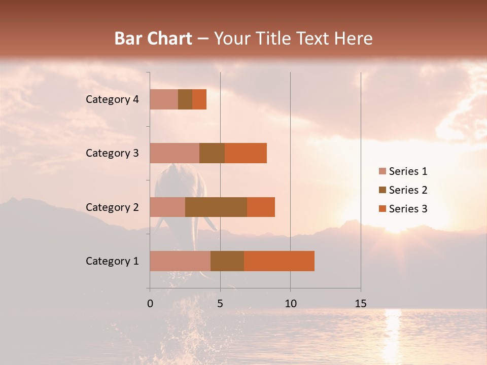 Beautiful Dolphin PowerPoint Template