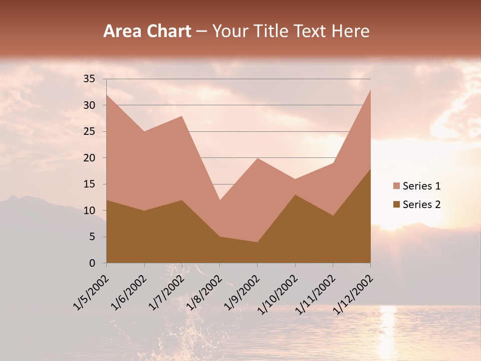 Beautiful Dolphin PowerPoint Template