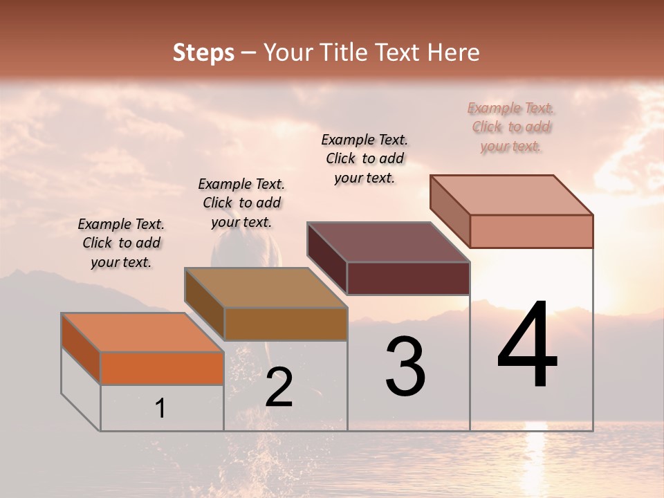 Beautiful Dolphin PowerPoint Template