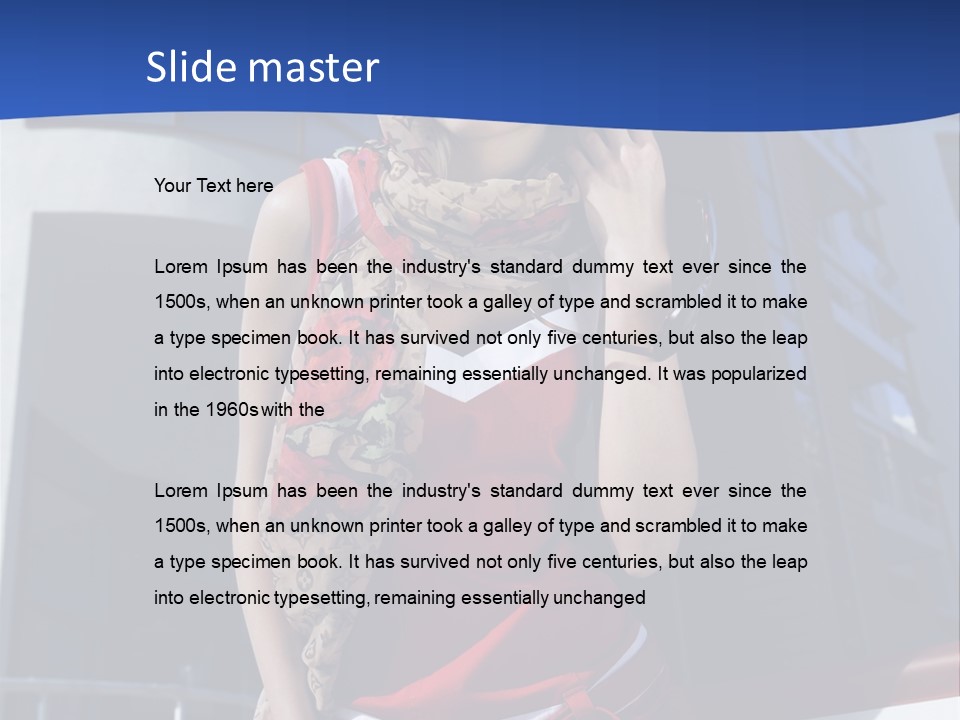 Urban High Fashion PowerPoint Template