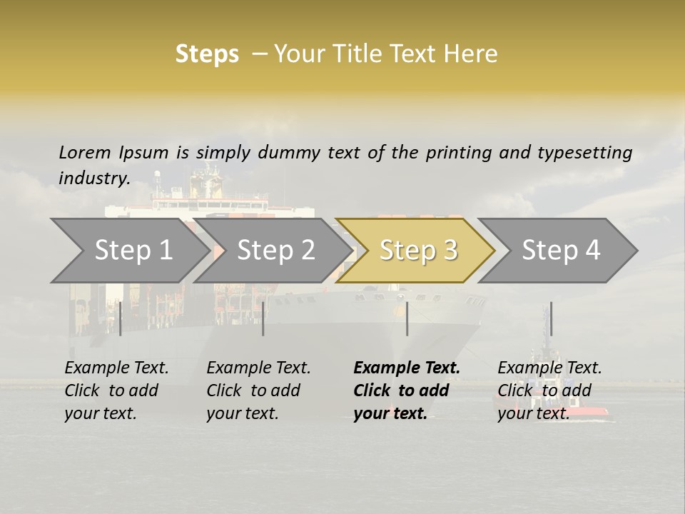 Import Export PowerPoint Template