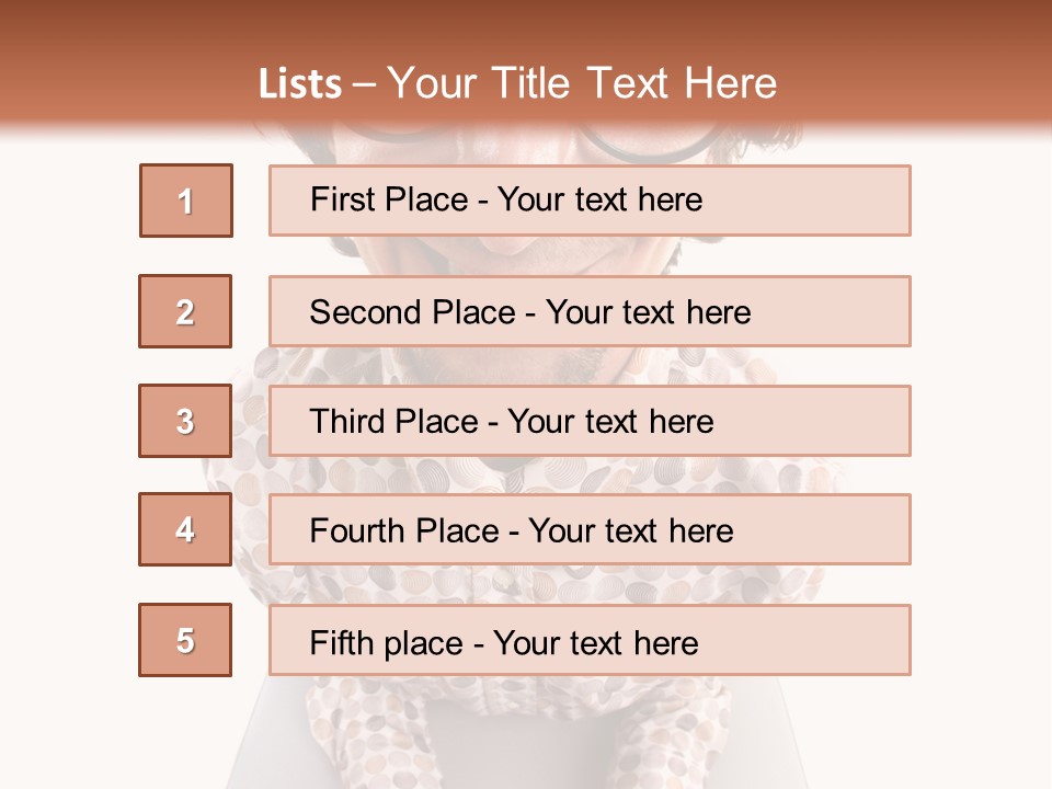 Funny Man PowerPoint Template