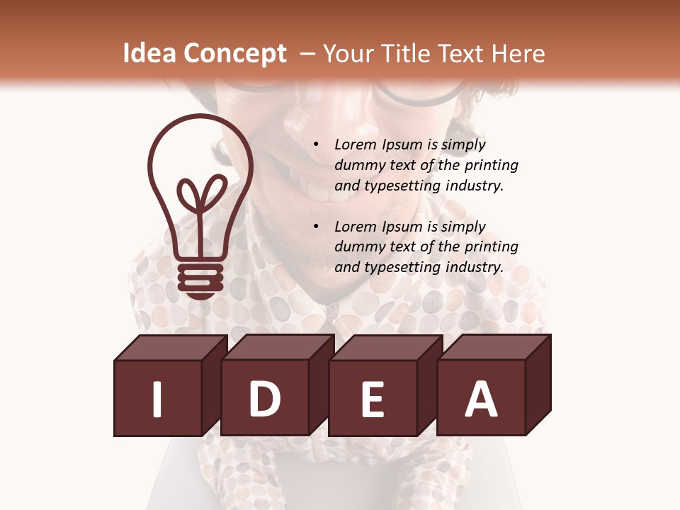 Funny Man PowerPoint Template