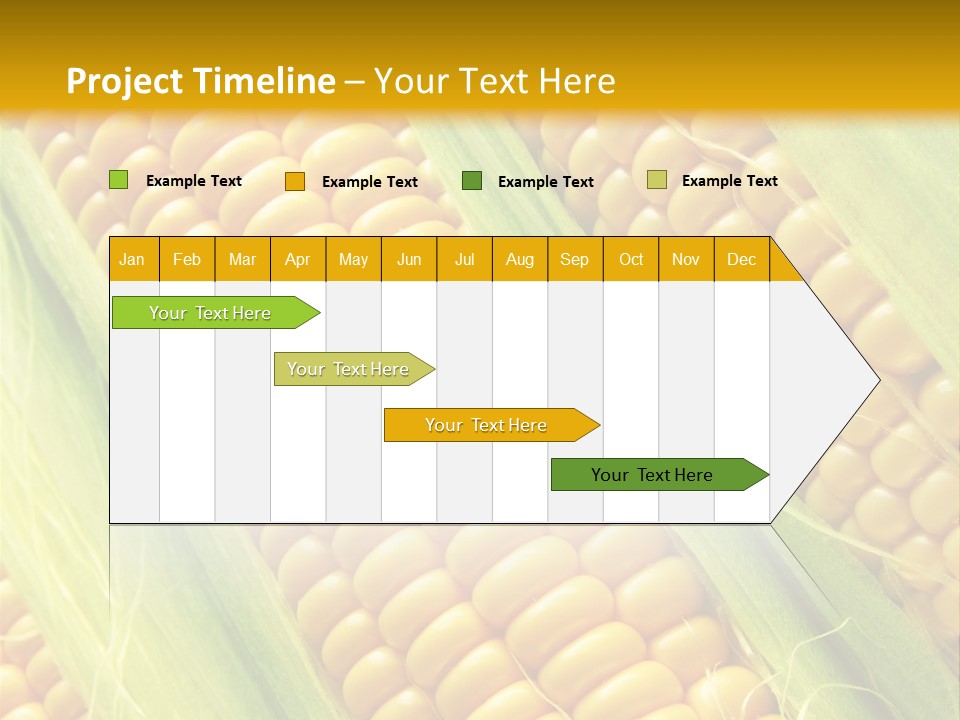 Imagem De Milho PowerPoint Template