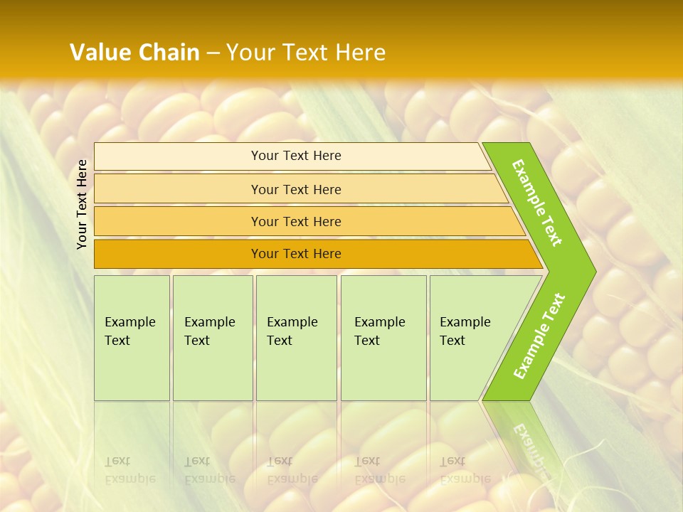 Imagem De Milho PowerPoint Template