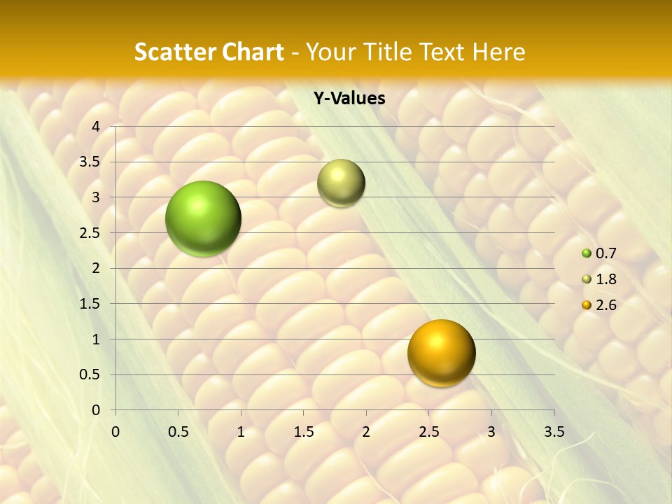 Imagem De Milho PowerPoint Template