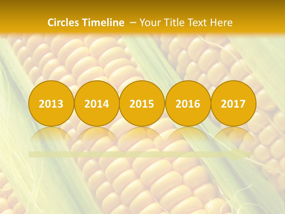 Imagem De Milho PowerPoint Template