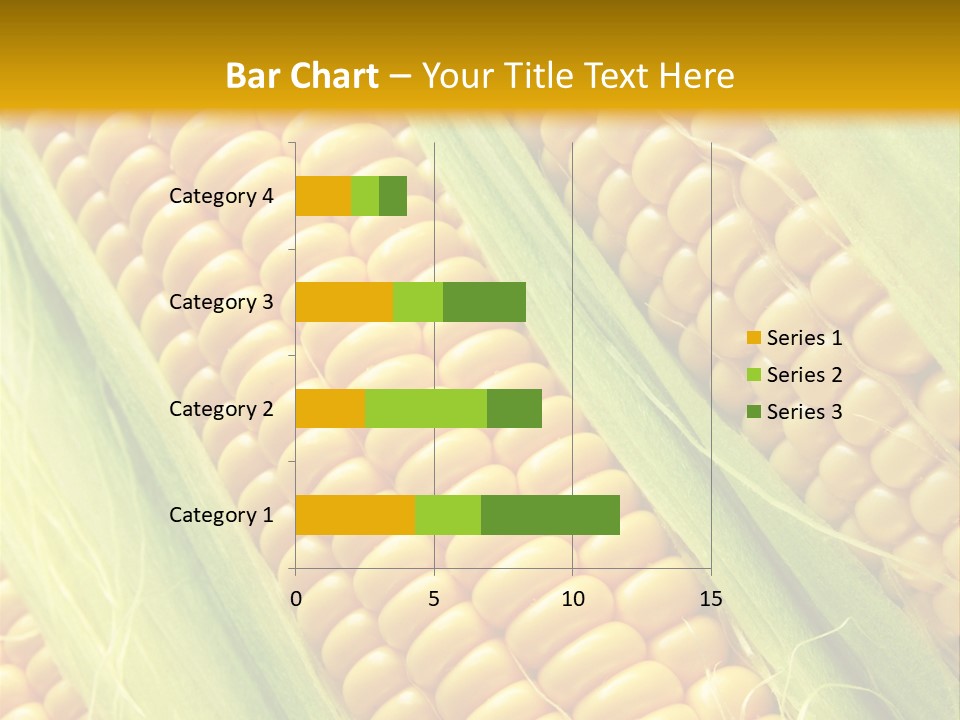 Imagem De Milho PowerPoint Template