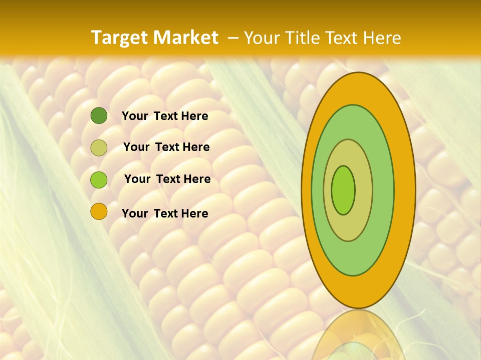 Imagem De Milho PowerPoint Template