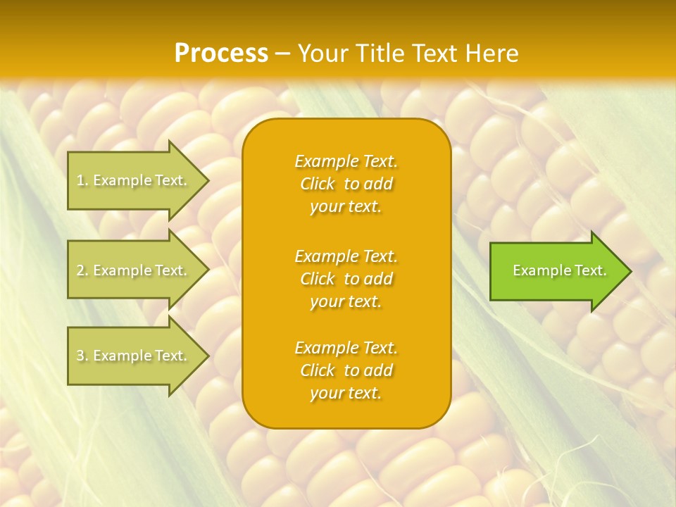 Imagem De Milho PowerPoint Template