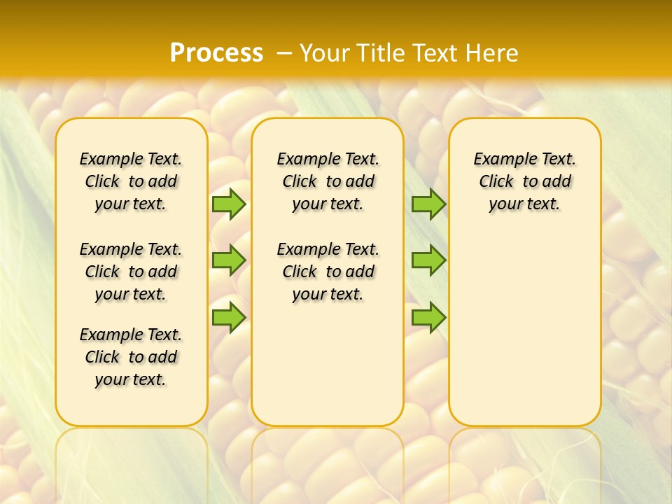 Imagem De Milho PowerPoint Template