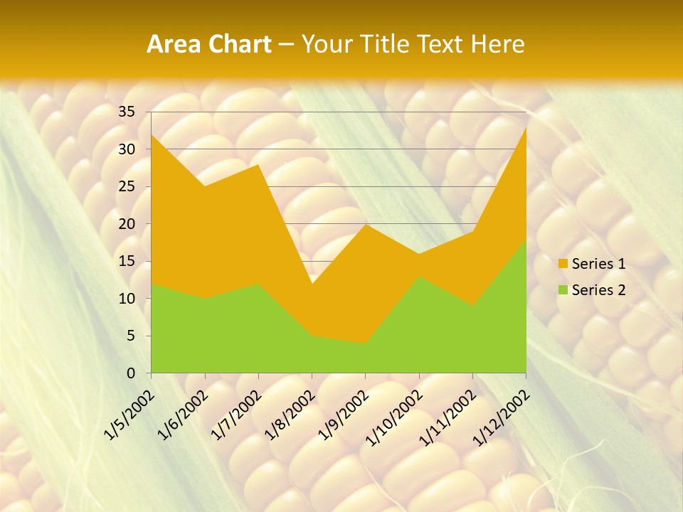 Imagem De Milho PowerPoint Template