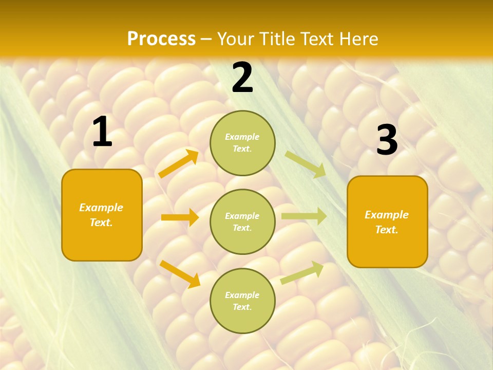 Imagem De Milho PowerPoint Template