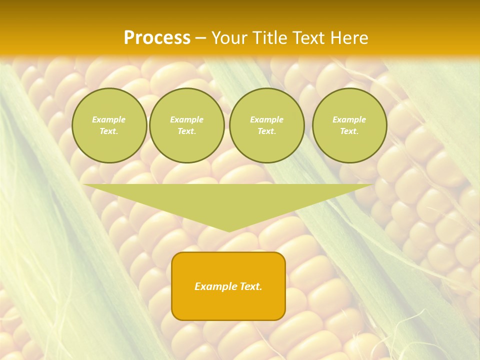 Imagem De Milho PowerPoint Template