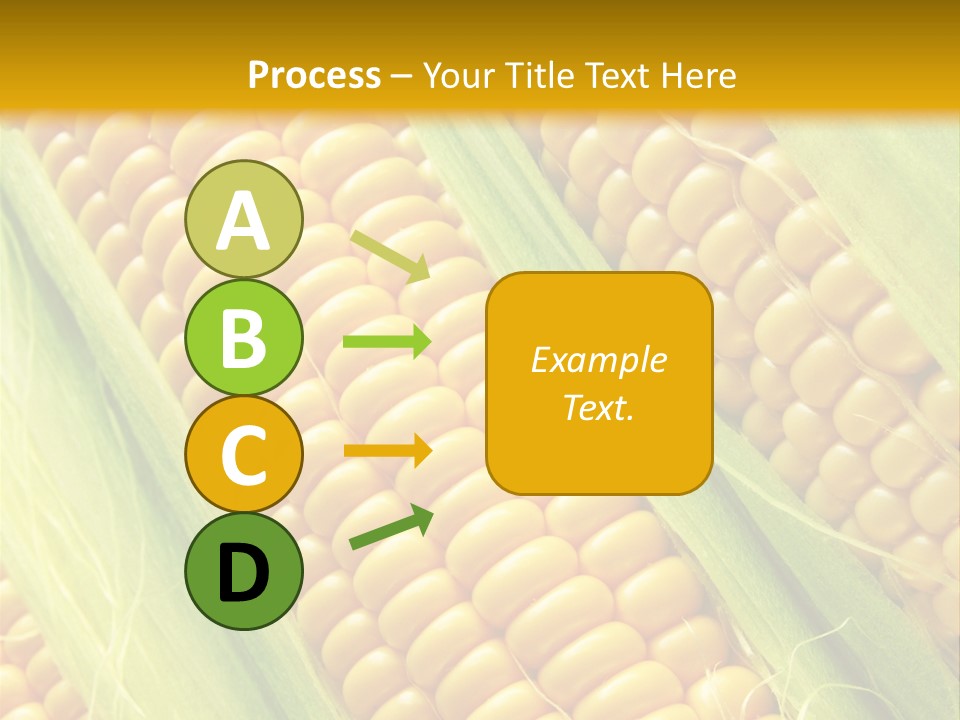 Imagem De Milho PowerPoint Template