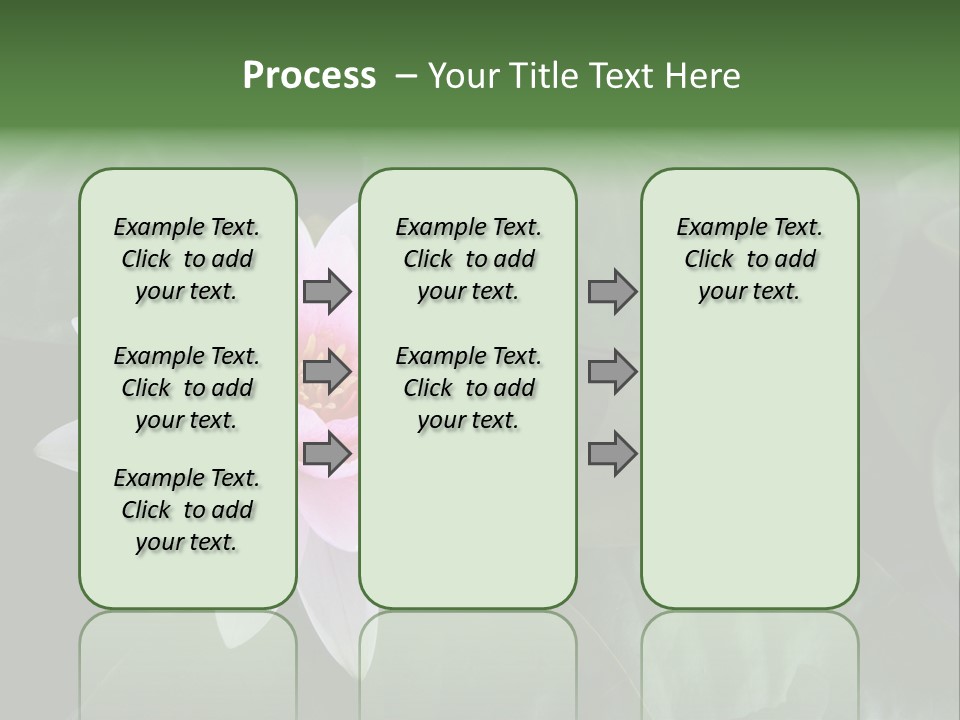 Water Lily PowerPoint Template