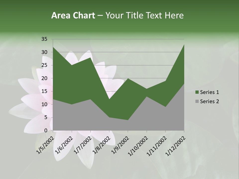 Water Lily PowerPoint Template