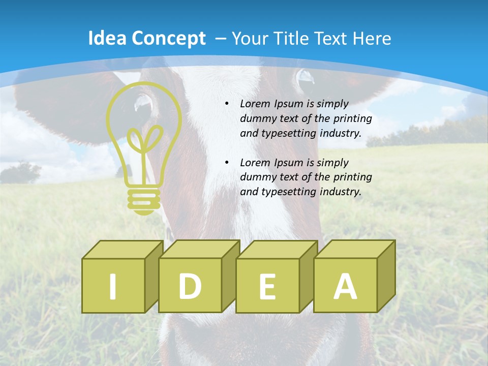 Summer Vibrant Single PowerPoint Template