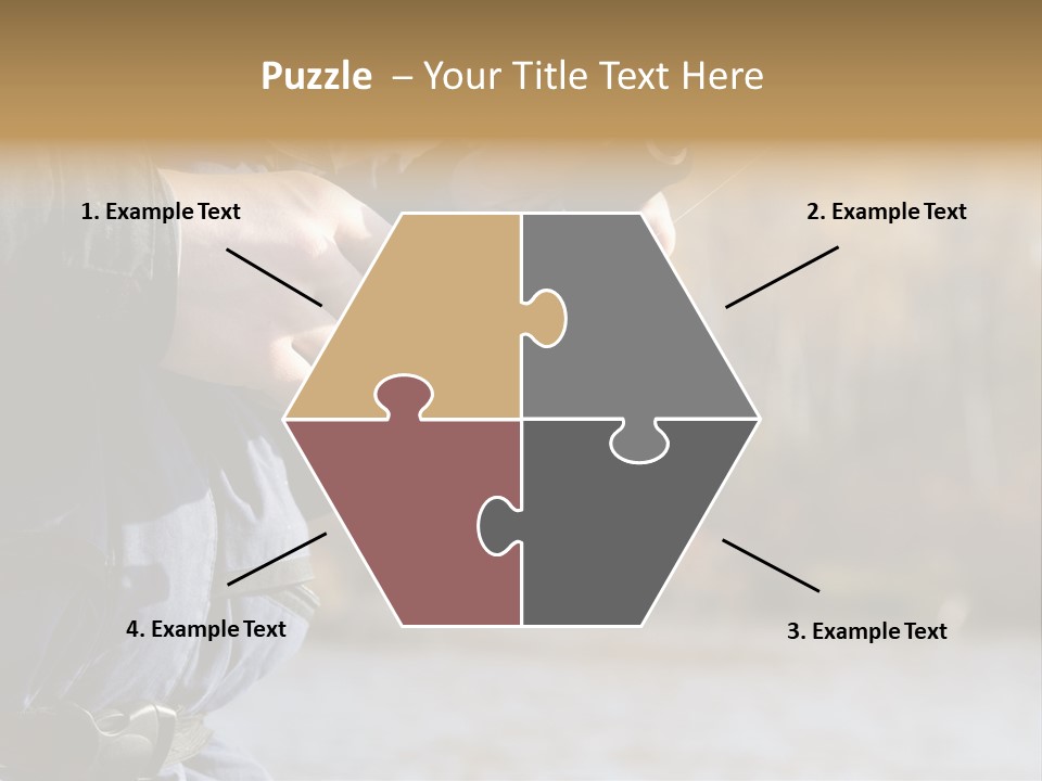 Minnow Bass Suspending PowerPoint Template