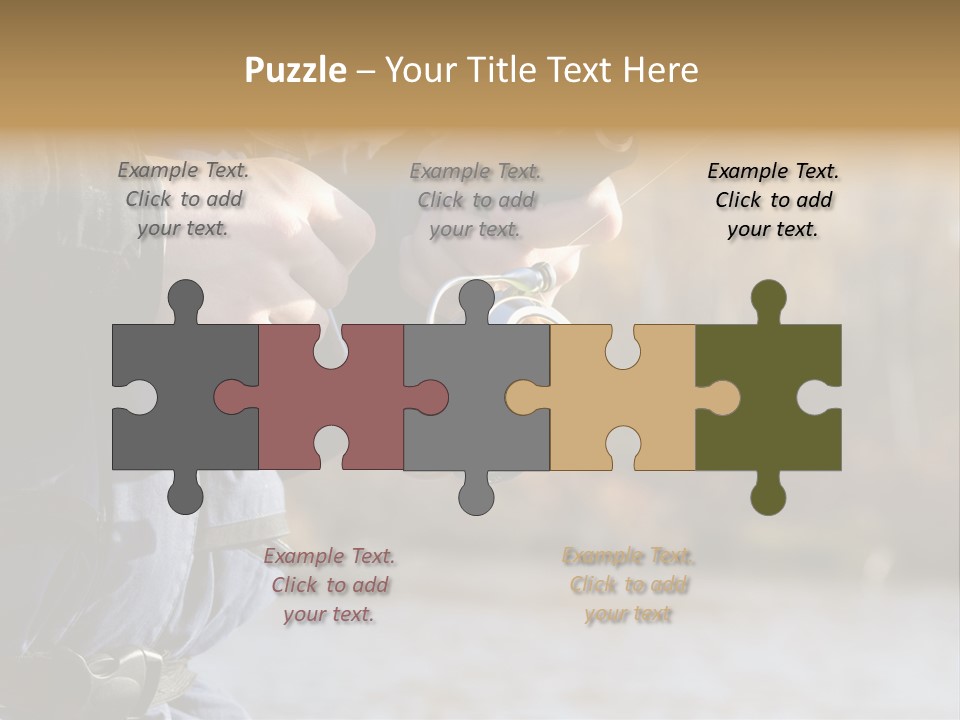 Minnow Bass Suspending PowerPoint Template